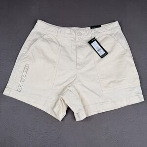 Alpine‎ Design Shorts Womens 8 (31") Off White Corduroy High Rise 5" Short $58